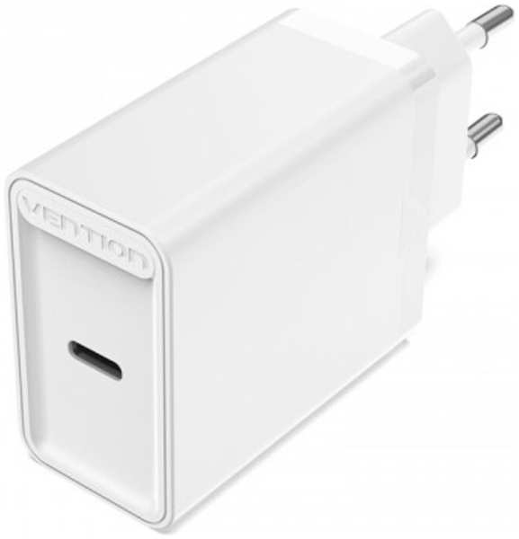 Сетевое зарядное устройство Vention FADW0-EU USB-C QC 4.0 белое 11701863