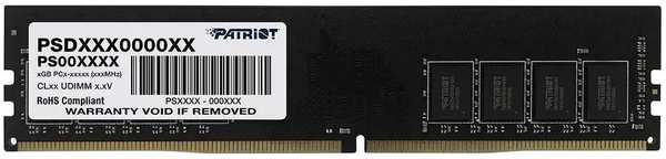 Модуль памяти DIMM 16Gb DDR4 PC25600 3200MHz Patriot Memory (PSD416G32002)