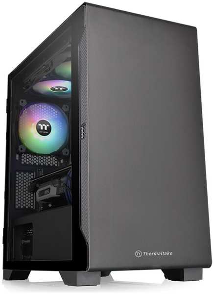 Корпус MicroATX Minitower Thermaltake S100 Tempered Glass (CA-1Q9-00S1WN-00)