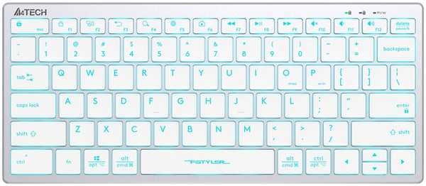 Клавиатура A4Tech Fstyler FX61 White 11703230