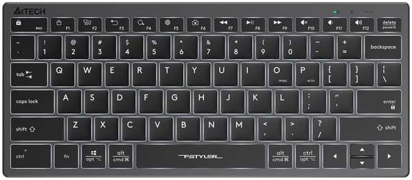 Клавиатура A4Tech Fstyler FX61 Grey 11703239
