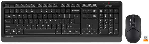 Клавиатура+мышь A4Tech Fstyler FG1012 Black USB 11704612