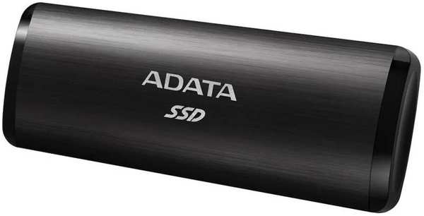 ADATA Внешний SSD-накопитель 256Gb A-DATA SE760 ASE760-256GU32G2-CBK (SSD) USB 3.1 Type C черный 11706461