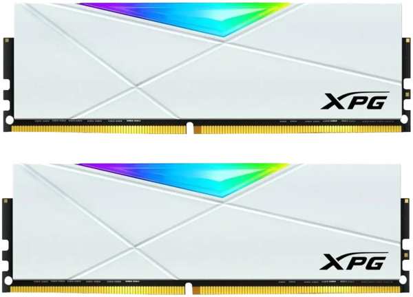 Модуль памяти DIMM 16Gb 2х8Gb DDR4 PC33000 4133MHz ADATA XPG Spectrix D50 RGB (AX4U41338G19J-DW50)