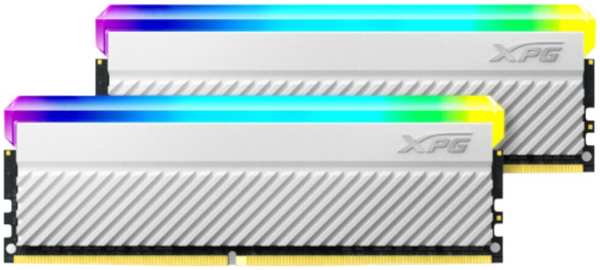 Модуль памяти DIMM 32Gb 2х16Gb DDR4 PC28800 3600MHz ADATA XPG Spectrix D45G RGB White (AX4U360016G18I-DCWHD45G) 11706853