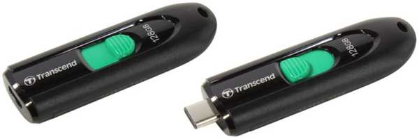 USB Flash накопитель 128GB Transcend JetFlash 790 ( TS128GJF790C) USB Type-C Черный 11707472
