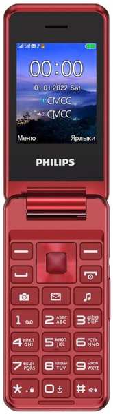 Мобильный телефон Philips Xenium E2601 Red 11707778
