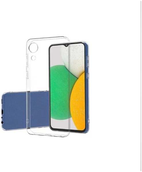 Чехол для Samsung Galaxy A03 Core Zibelino Ultra Thin Case прозрачный 11709129