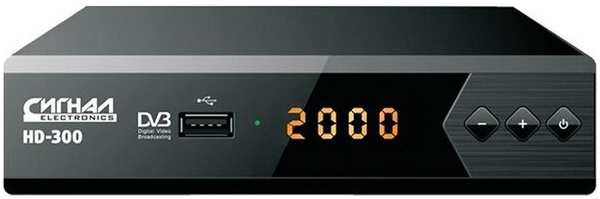 Ресивер Сигнал Эфир HD-300 черный DVB-T2 11711840
