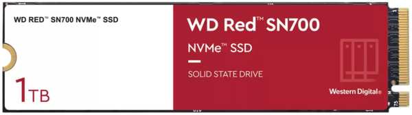 Внутренний SSD-накопитель 1000Gb Western Digital Red SN700 (WDS100T1R0C ) M.2 2280 PCIe NVMe 3.0 x4 11713769