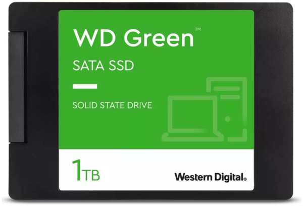 Внутренний SSD-накопитель 1000Gb Western Digital WDS100T3G0A SATA3 2.5″