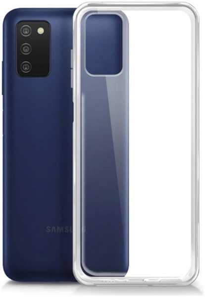 Чехол для Samsung Galaxy A03S Zibelino Ultra Thin Case прозрачный 11716623