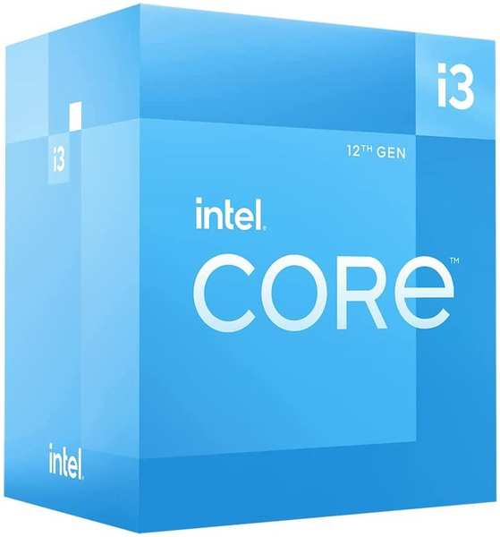 Процессор Intel Core i3-12100F, 3.3ГГц, (Turbo 4.3ГГц), 4-ядерный, 12МБ, LGA1700, BOX 11718043