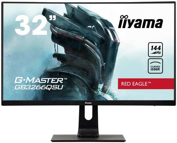Монитор 32″Iiyama G-Master GB3266QSU-B1 *VA 2560x1440 1ms HDMI, DisplayPort