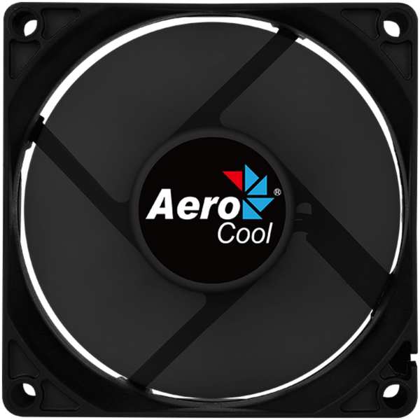 Вентилятор 80x80 Aerocool Force 8 Black Ret 11719049