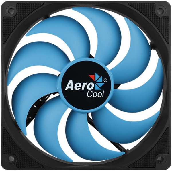 Вентилятор 120x120 AeroCool Motion 12 Plus Black Ret 11719085