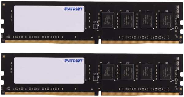 Модуль памяти DIMM 16Gb 2х8Gb DDR4 PC25600 3200MHz PATRIOT Signature (PSD416G3200K) 11722007