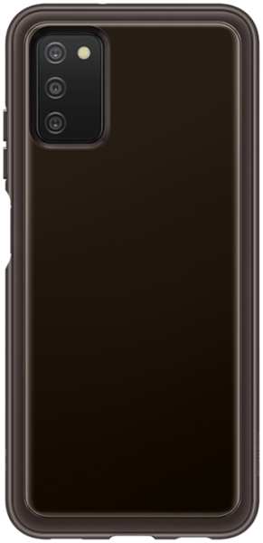 Чехол для Samsung Galaxy A03s SM-A037 Soft Clear Cover чёрный 11722122