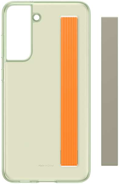 Чехол для Samsung Galaxy S21 FE Slim Strap Cover зеленый 11722128