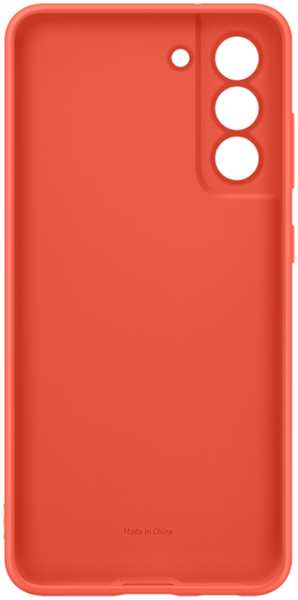Чехол для Samsung Galaxy S21 FE Silicone Cover оранжевый 11722179