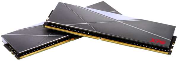 Модуль памяти DIMM 32Gb 2х16Gb DDR4 PC28800 3600MHz ADATA XPG Spectrix D50 RGB Grey (AX4U360016G18I-DT50) 11726156