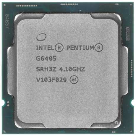 Процессор Intel Pentium Gold G6405 4.1ГГц, 2-ядерный, L3 4МБ, LGA1200, OEM 11727497