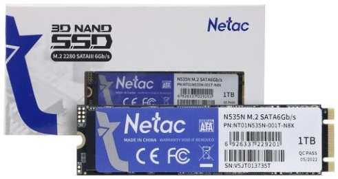 Внутренний SSD-накопитель 1024Gb Netac N535N NT01N535N-001T-N8X M.2 2280 SATA3 11727634