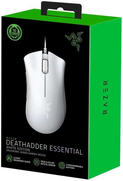 Мышь Razer DeathAdder Essential 2021 White 11727696