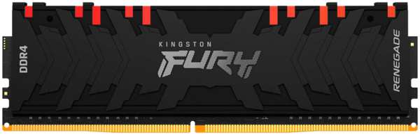 Модуль памяти DIMM 8Gb DDR4 PC32000 4000MHz Kingston Fury Renegade RGB Black (KF440C19RBA/8) 11728247