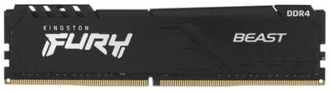 Модуль памяти DIMM 8Gb DDR4 PC25600 3200MHz Kingston Fury Beast Black (KF432C16BB/8) 11728287