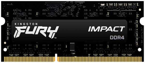 Модуль памяти SO-DIMM DDR4 8Gb PC25600 3200Mhz Kingston Fury Impact (KF432S20IB/8) 11728614