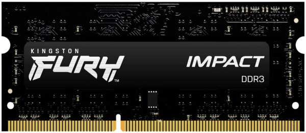 Модуль памяти SO-DIMM DDR3 8Gb PC15000 1866Mhz Kingston Fury Impact (KF318LS11IB/8)