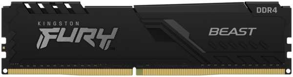 Модуль памяти DIMM 8Gb DDR4 PC29800 3733MHz Kingston Fury Beast Black (KF437C19BB/8) 11728712