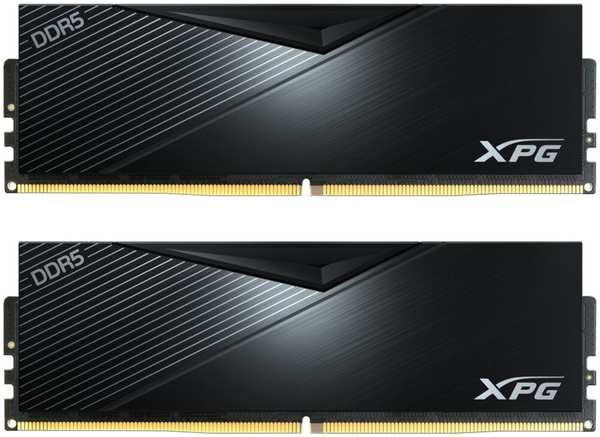 Модуль памяти DIMM 32Gb 2х16Gb DDR5 PC48000 6000MHz ADATA XPG Lancer (AX5U6000C3016G-DCLABK)