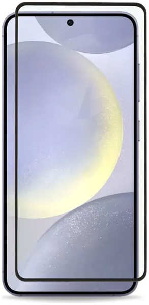 Защитное стекло для Samsung Galaxy S24+ 5G ZibelinoTG 3D, с черной рамкой 11733302
