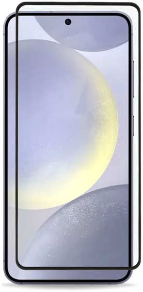 Защитное стекло для Samsung Galaxy S24 5G ZibelinoTG 3D, с черной рамкой 11733307