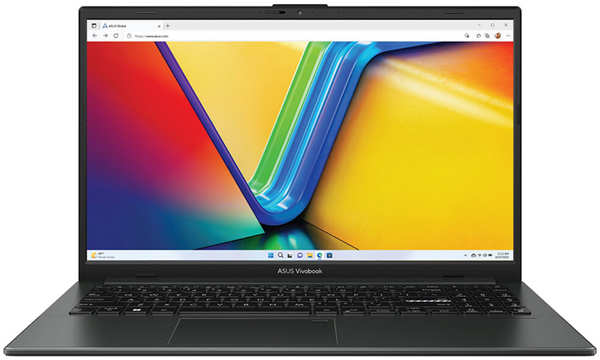 Ноутбук ASUS VivoBook Go 15 E1504GA-BQ345W Pentium N200/8Gb/256Gb SSD/15.6″FullHD/Win11 Mixed Black 11733848