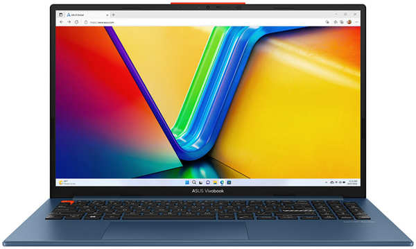 Ноутбук ASUS VivoBook S15 K5504VA-MA086W Core i5 13500H/16Gb/512Gb SSD/15.6″2.8K OLED/Win11 Solar Blue 11733868