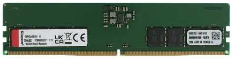Модуль памяти DIMM 16Gb DDR5 PC38400 4800MHz Kingston (KVR48U40BS8-16) 11734623