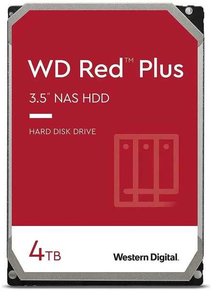 Внутренний жесткий диск 3,5″4Tb Western Digital (WD40EFPX) 256Mb IntelliPower SATA3 Plus