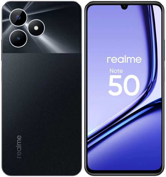 Смартфон Realme Note 50 3/64GB RU Black 11735706