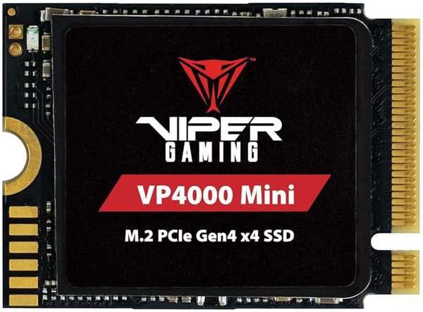 Внутренний SSD-накопитель 1000Gb PATRIOT VP4000 Mini VP4000M1TBM23 M.2 2230 PCIe NVMe 4.0 x4