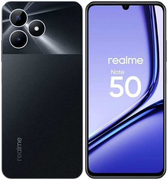 Смартфон Realme Note 50 4/128GB RU Black 11735810