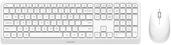 Клавиатура+мышь Philips SPT6307W