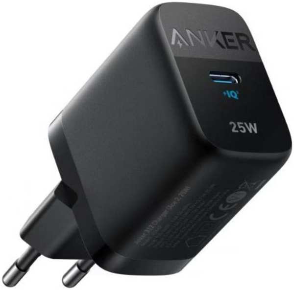 Сетевое зарядное устройство Anker 312 Charger A2642 25W USB Type-C черное 11736010