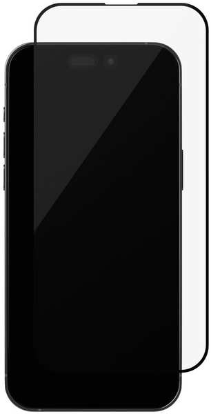 Защитное стекло для Apple iPhone 15 Pro uBear Extreme Nano, с черной рамкой 11736300