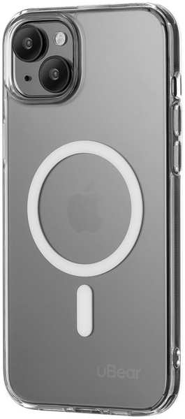 Чехол для Apple iPhone 15 Plus uBear Real Mag Case Magsafe прозрачный 11736310
