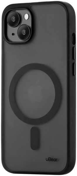 Чехол для Apple iPhone 15 Plus uBear Cloud Mag Case Magsafe черный 11736319