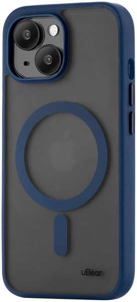Чехол для Apple iPhone 15 uBear Cloud Mag Case Magsafe синий 11736323