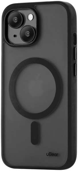 Чехол для Apple iPhone 15 uBear Cloud Mag Case Magsafe черный 11736325